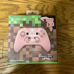 Microsoft XBOX ONE Wireless Controller [ Minecraft PIG Special Edition ]…